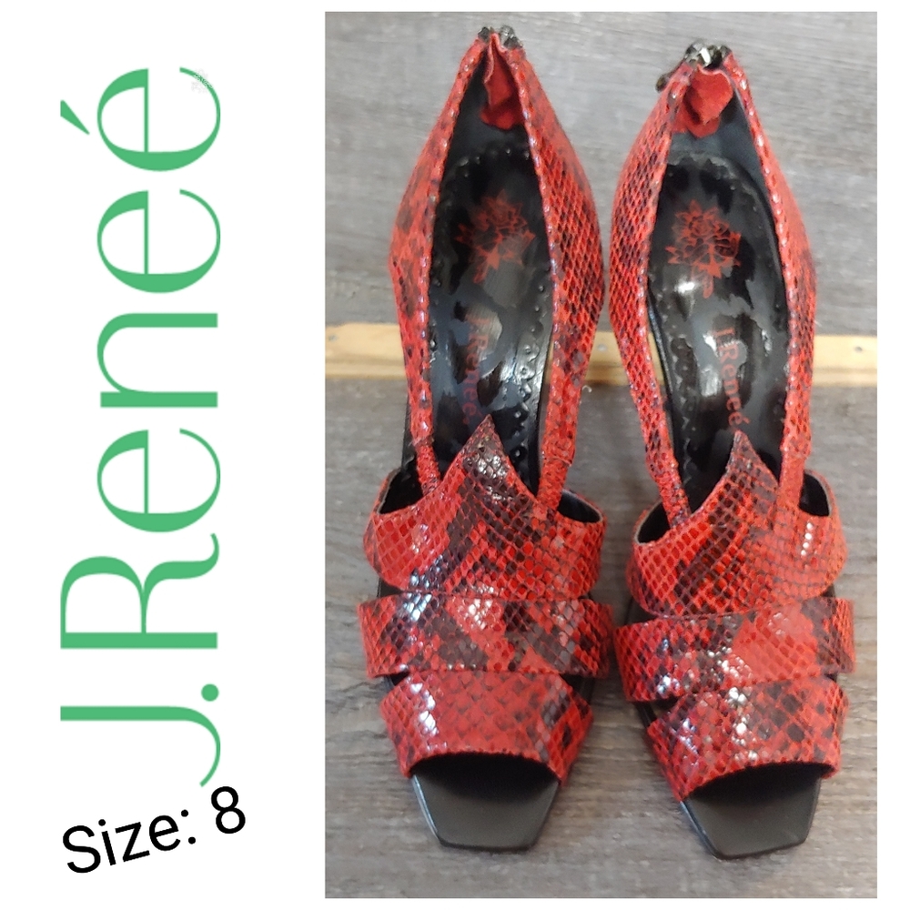 🎉sale🎉 J.RENEE RED HEEL SHOES
